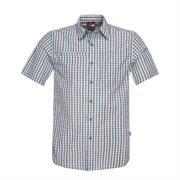 The North Face Mens S/S Curbar Woven, Goblin Blue Plaid